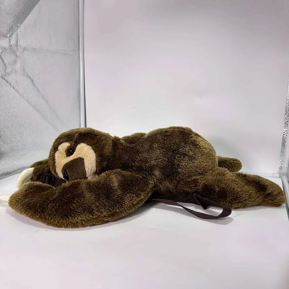 Sloth Plush Stuffed Animal Children's 18" Backpack Bag by Adventure Planet